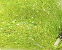Baitfish ULTRA Sparkle Dubbing, Chartreuse UVR / 18